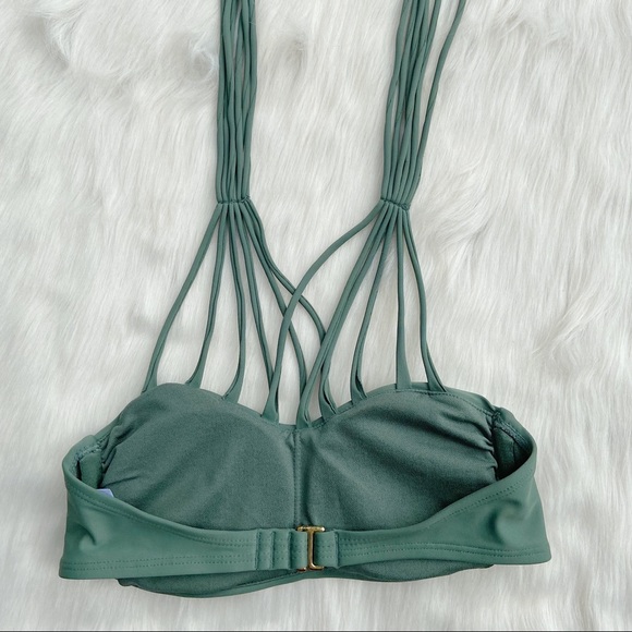 Bikini Top Olive Green Strappy Bikini Top!👙 🌺3/$20 - Picture 4 of 7